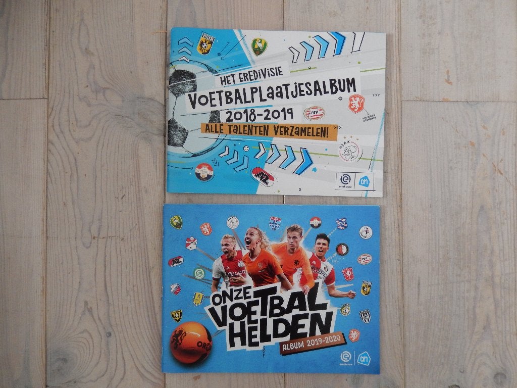 Eredivisie vbal plaatjes 2018/19  onze voetbalhelden 2020-21, Albert Heijn, Ophalen of Verzenden