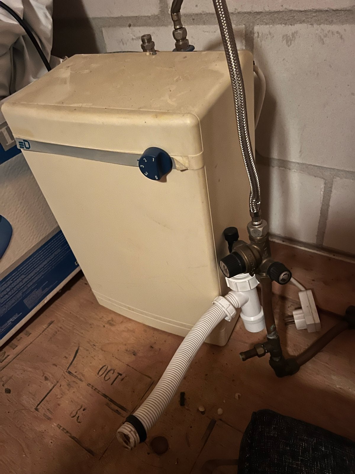 Daalderop Boiler 10 liter - Gebruikt, Ophalen, Gebruikt, Aardgas, Boiler