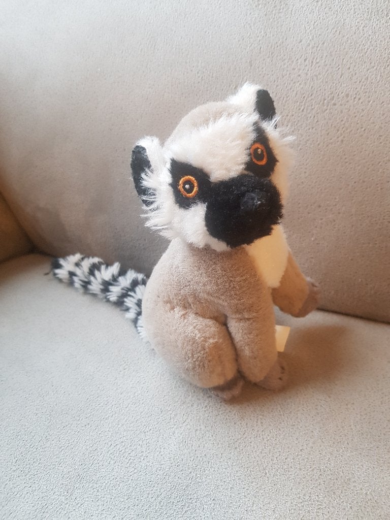 Knuffel - Ringstaartmaki, Ophalen of Verzenden, Zo goed als nieuw, Overige typen