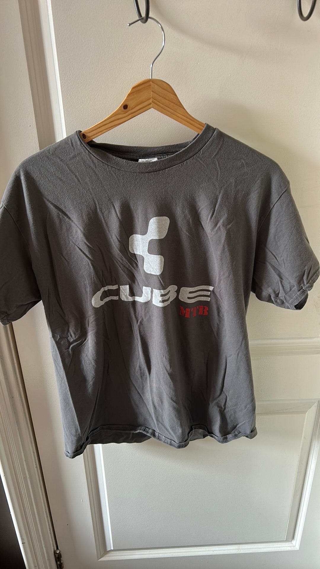 CUBE MTB t shirt (X/XL), Ophalen of Verzenden, Zo goed als nieuw, Maat 52/54 (L), Grijs