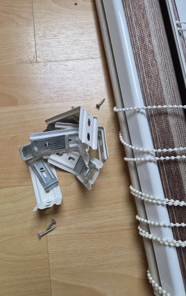 Zebra rolgordijnen, Huis en Inrichting, Inclusief montageonderdelen, Duo rolgordijn, Ophalen of Verzenden, Zo goed als nieuw