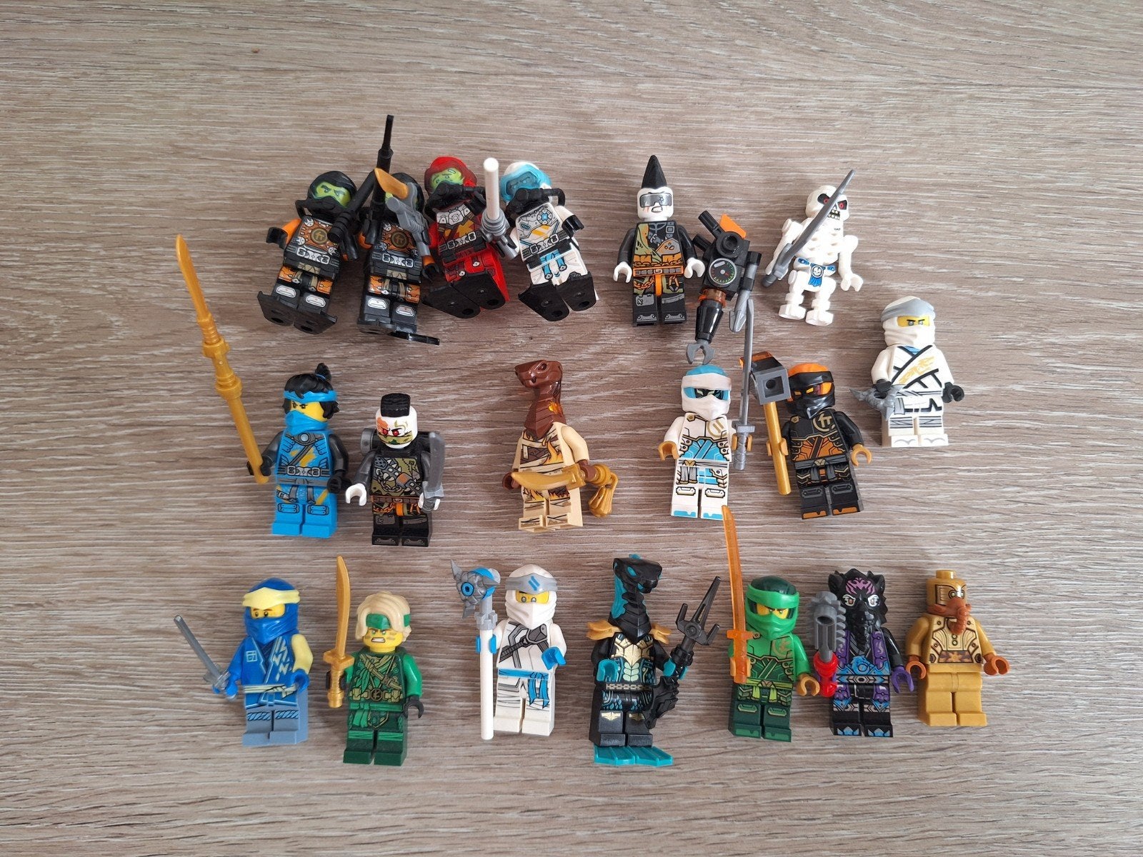lego ninjago poppetjes, Gebruikt, Lego, Ophalen of Verzenden, Minifiguur