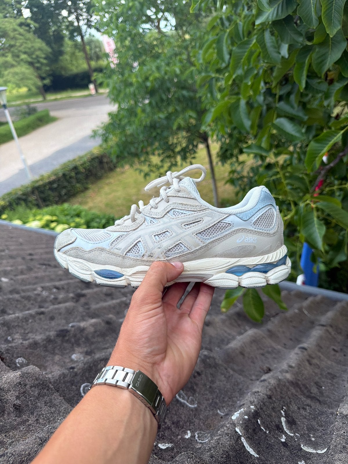 Asics sneakers maat 40, Kleding | Heren, Schoenen, Overige kleuren, Ophalen of Verzenden, Sneakers of Gympen, Zo goed als nieuw