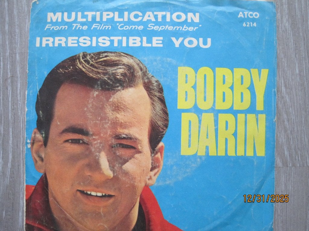 Bobby Darin   -   Multiplication, Fotohoes, 7 inch, Ophalen of Verzenden, Zo goed als nieuw