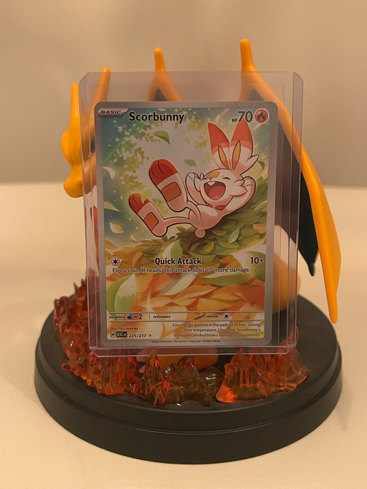 Scorbunny (ASC 225) Ascended Heroes, Ophalen of Verzenden, Zo goed als nieuw, Overige typen