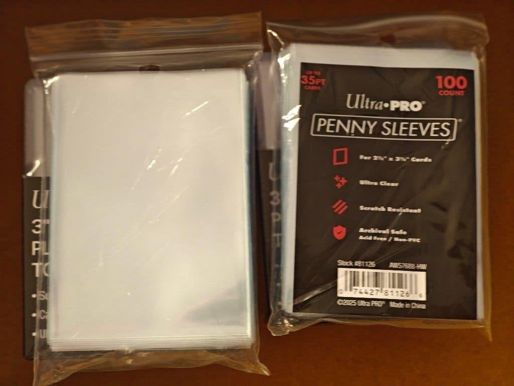Ultra PRO Penny Sleeves 2.5" x 3.5" - 100 stuks, Ophalen of Verzenden, Nieuw, Sleeves of Kaarthoesjes