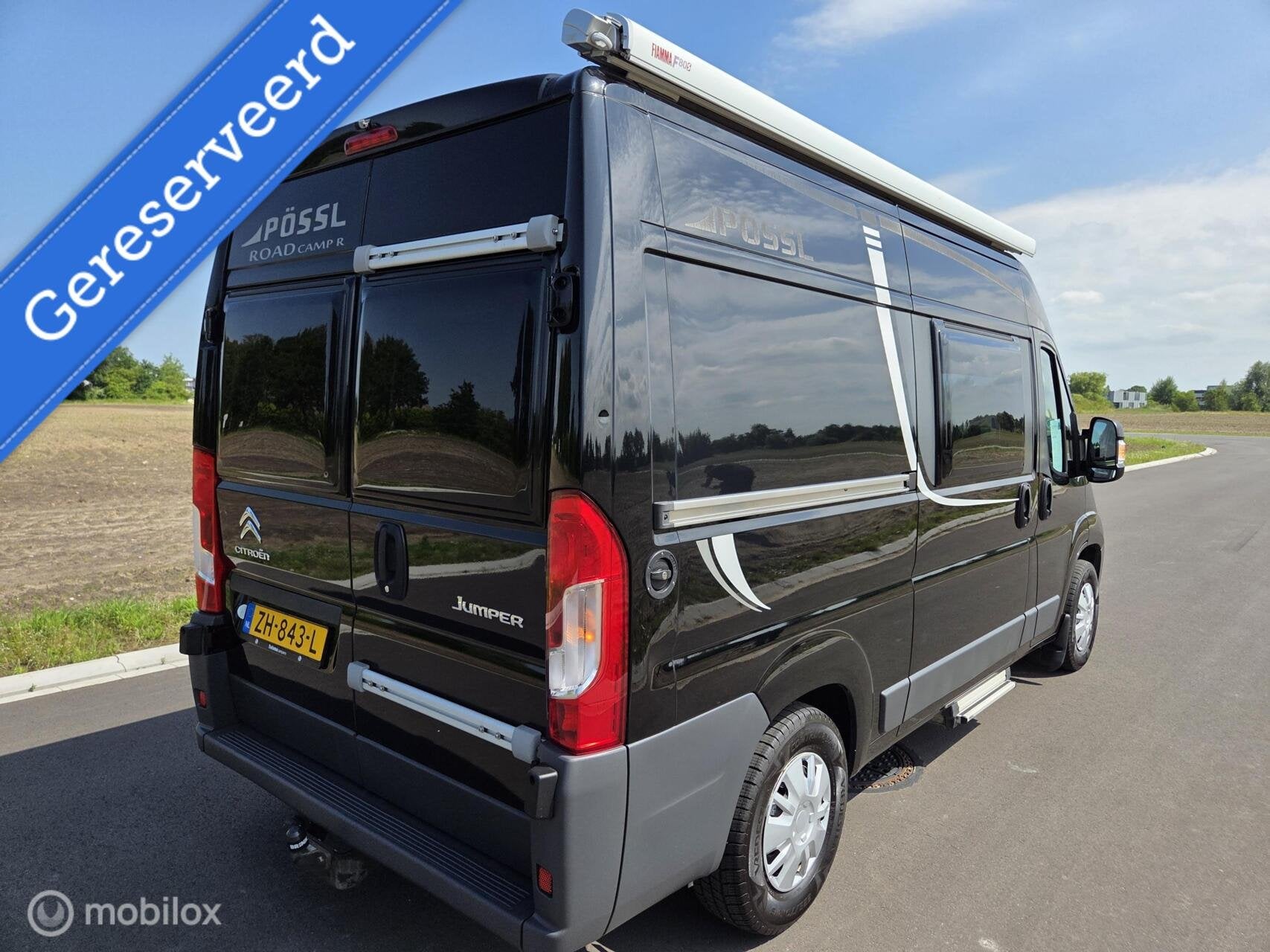Possl Roadcamp R 540 buscamper 2016 ☆Cruise Euro 5, Solar, Caravans en Kamperen, Buscamper of Camperbus, TV, Pössl, Bedrijf