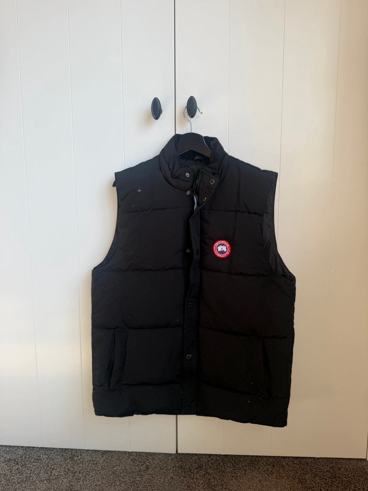 Canada Goose Bodywarmer Zwart Maat XL, Kleding | Heren, Ophalen of Verzenden, Zo goed als nieuw, Zwart