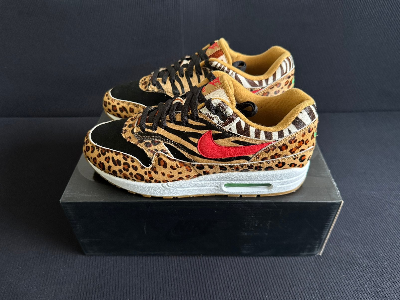 Atmos x Nike Air Max 1 DLX / “Animal Pack 2.0” / Maat 43, Overige kleuren, -, -, Nieuw