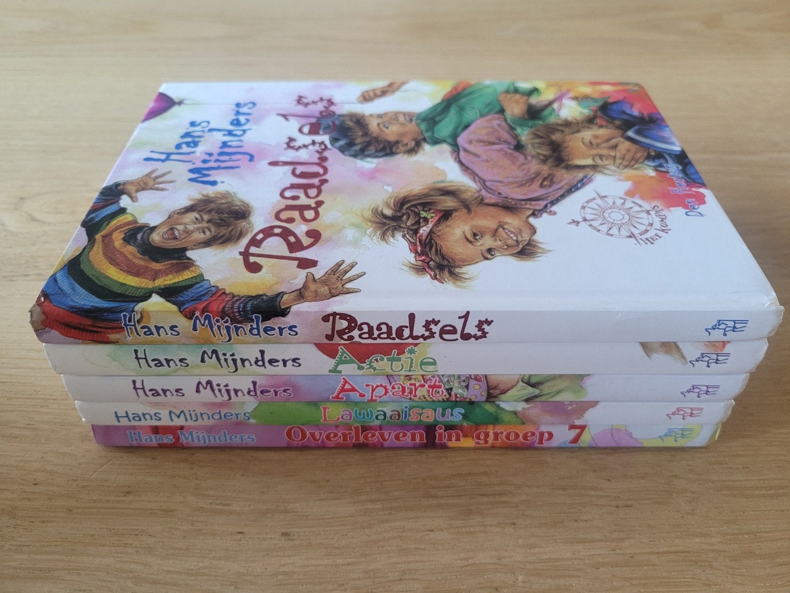 5x Hans Mijnders, christelijke kinderboeken IZGS samen €10,-, Boeken, Ophalen of Verzenden, Gelezen