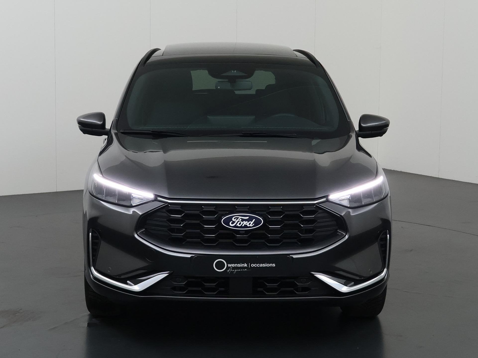 Ford Kuga 2.5 PHEV ST-Line X | Elek. Trekhaak | Panoramadak, Auto's, Ford, 14 kWh, Gebruikt, 4 cilinders, Leder en Stof