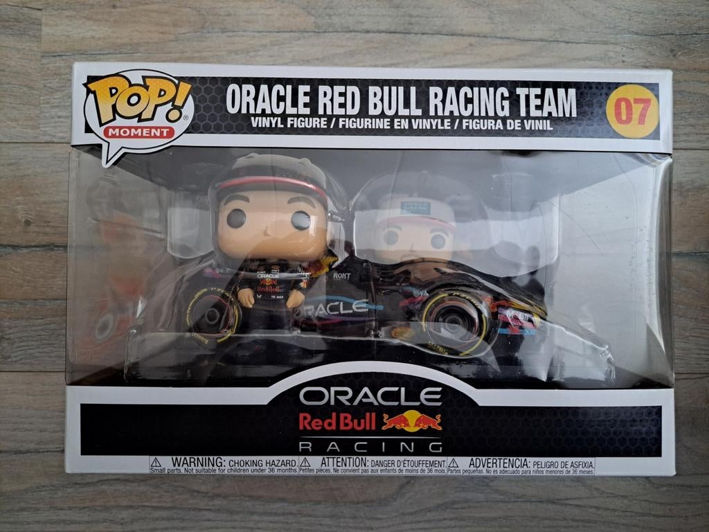 Oracle Red Bull Racing Miami livery Funko Pop, Ophalen of Verzenden, Zo goed als nieuw