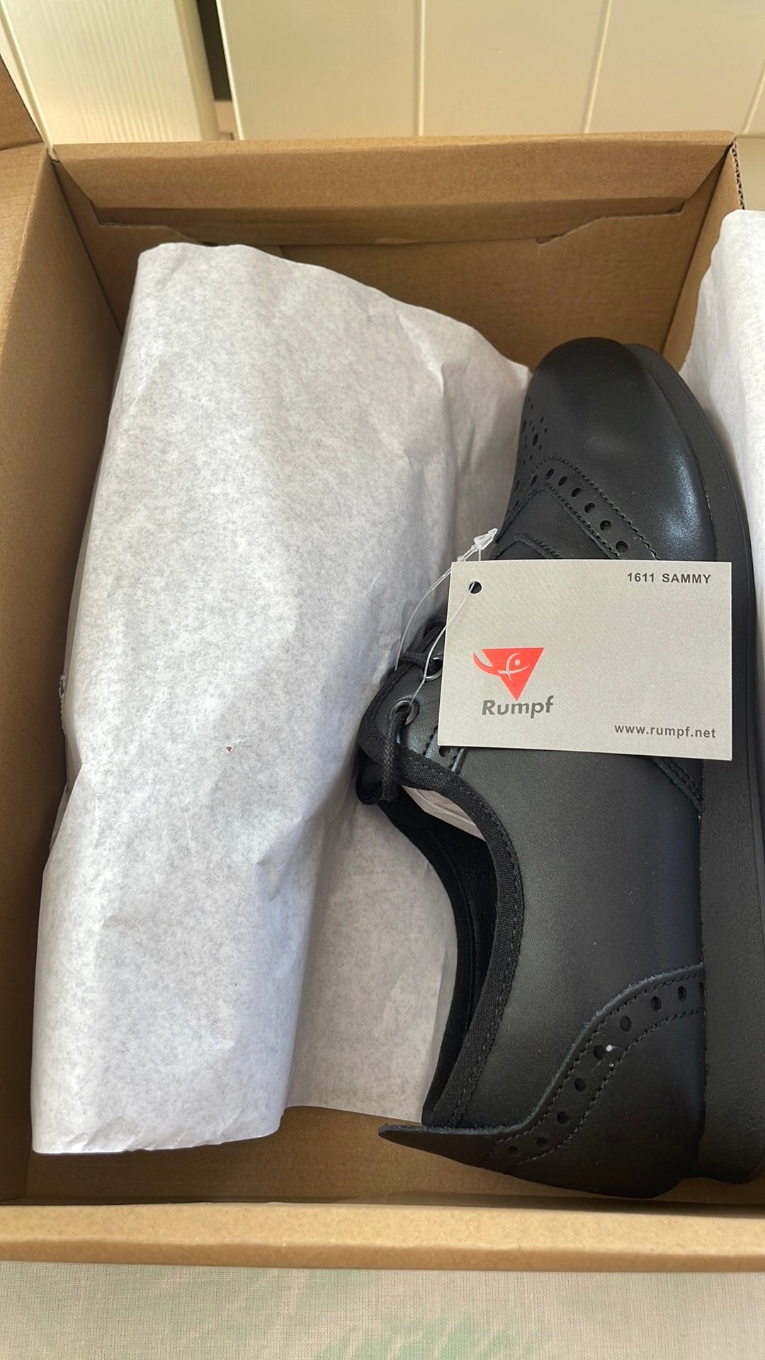 Nieuwe zwarte Rock ‘n Roll dansschoenen van Rumpf maat 38, Zwart, Nieuw, Dansschoenen, Ophalen of Verzenden
