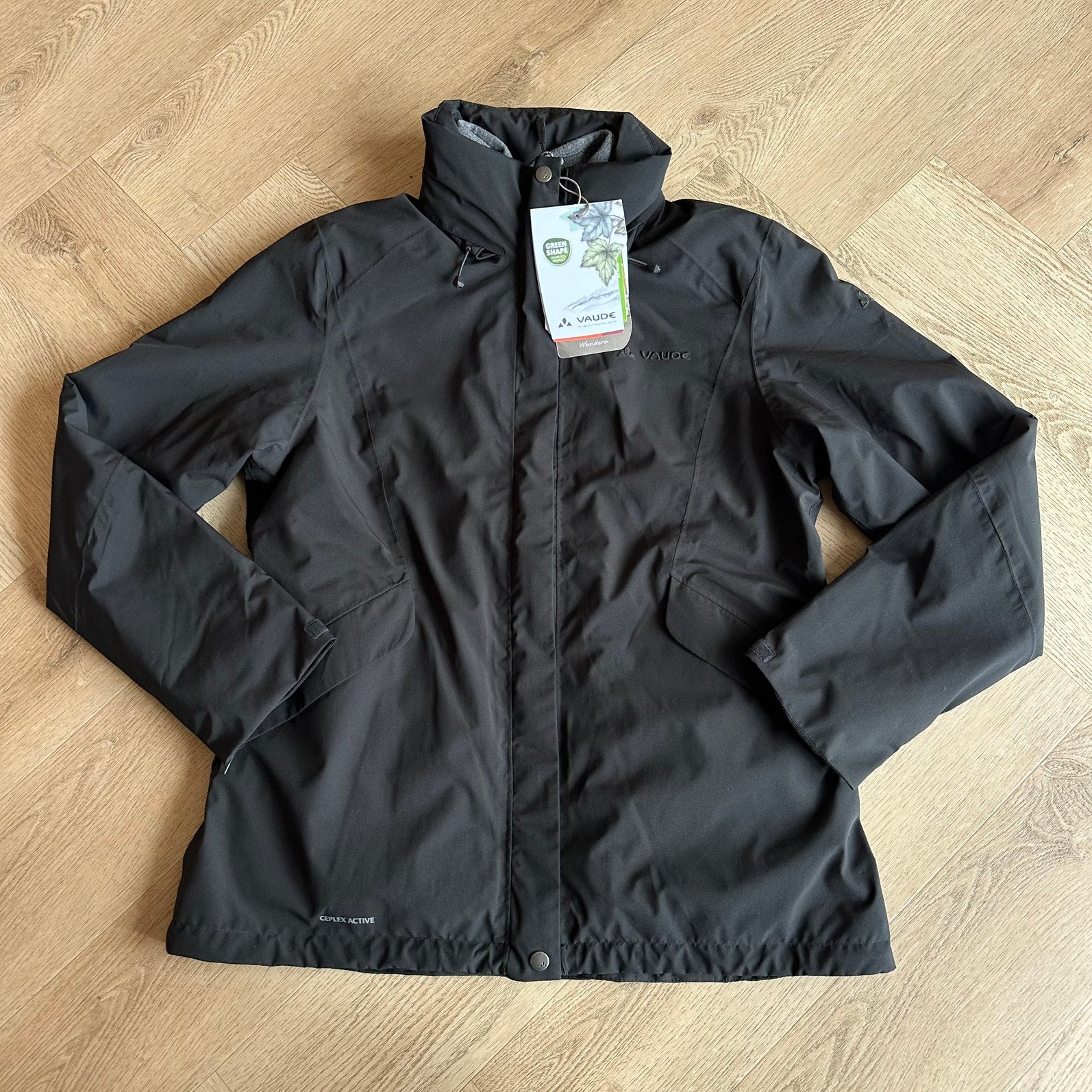 Vaude - dames 3in1 winterjas - nieuw - maat 42, Ophalen of Verzenden, Nieuw, Maat 42/44 (L), Zwart