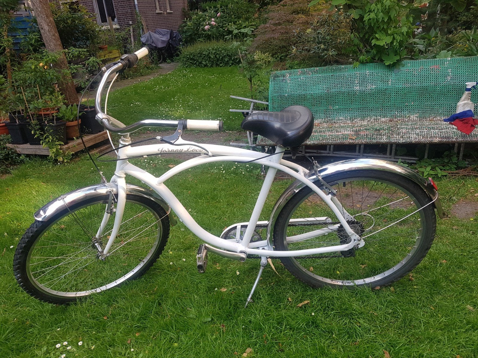 Johnny loco  cruiser (stad/station fiets), Ophalen, Gebruikt, Staal, Cruiser