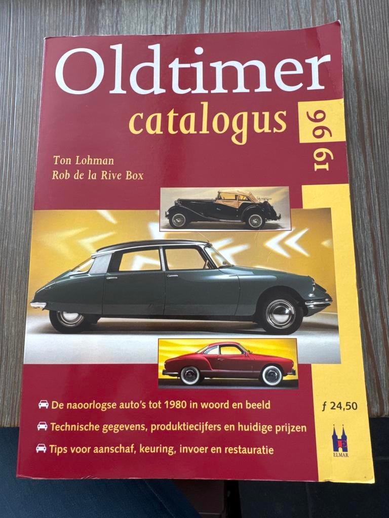 Oldtimer Catalogus 1996 - Ton Lohman & Rob de la Rive Box, Boeken, Auto's | Boeken, Ophalen of Verzenden, Gelezen, Algemeen