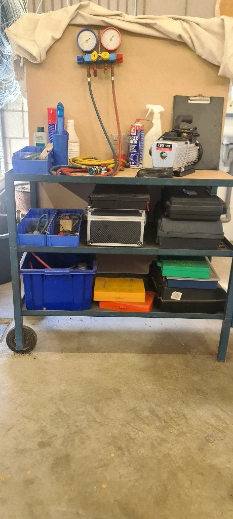 Airco gereedschap, Ophalen, Gebruikt