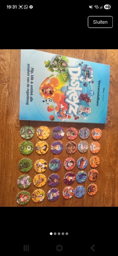 Disney diskey compleet, Ophalen, Nieuw, Overige typen