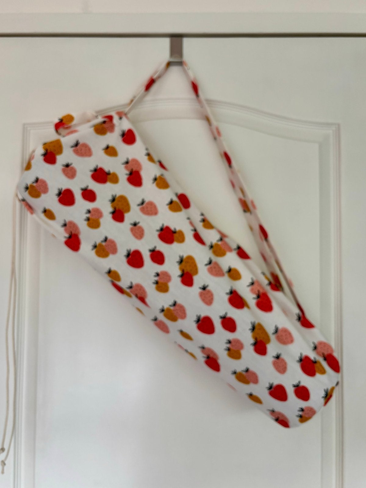 Leuke yogatas met aardbeienprint, Ophalen of Verzenden, Nieuw, Yogatas