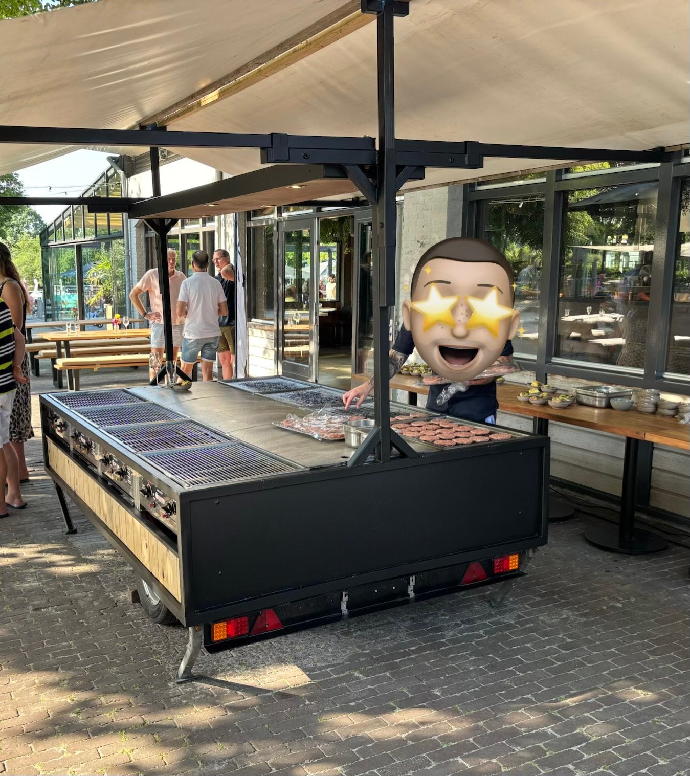 Barbeque te huur, Horecabenodigdheden