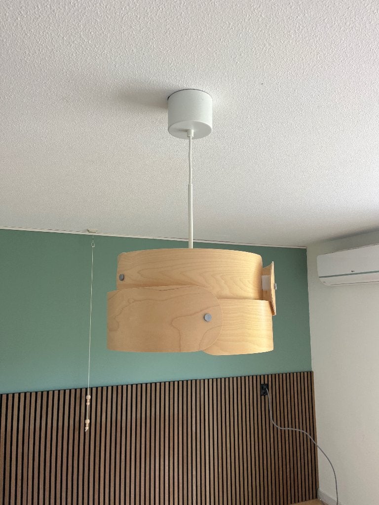 Hanglamp, Huis en Inrichting, Lampen | Hanglampen, Ophalen, E27 (groot), Zo goed als nieuw, Modern