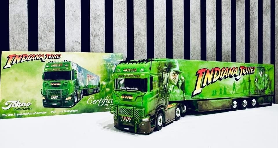 Muller - Indiana Jones "Indy" Tekno 1:50, Ophalen of Verzenden, Nieuw, Bus of Vrachtwagen, Tekno