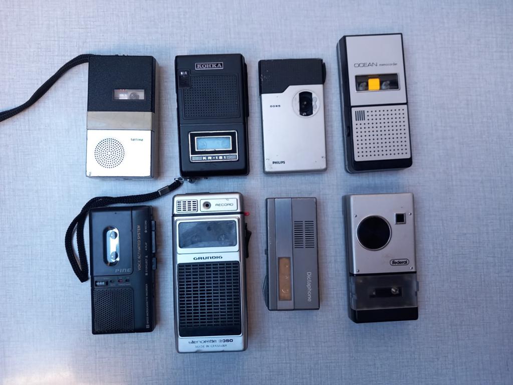 Partij memorecorders, Audio, Tv en Foto, Overige Audio, Tv en Foto, Ophalen of Verzenden