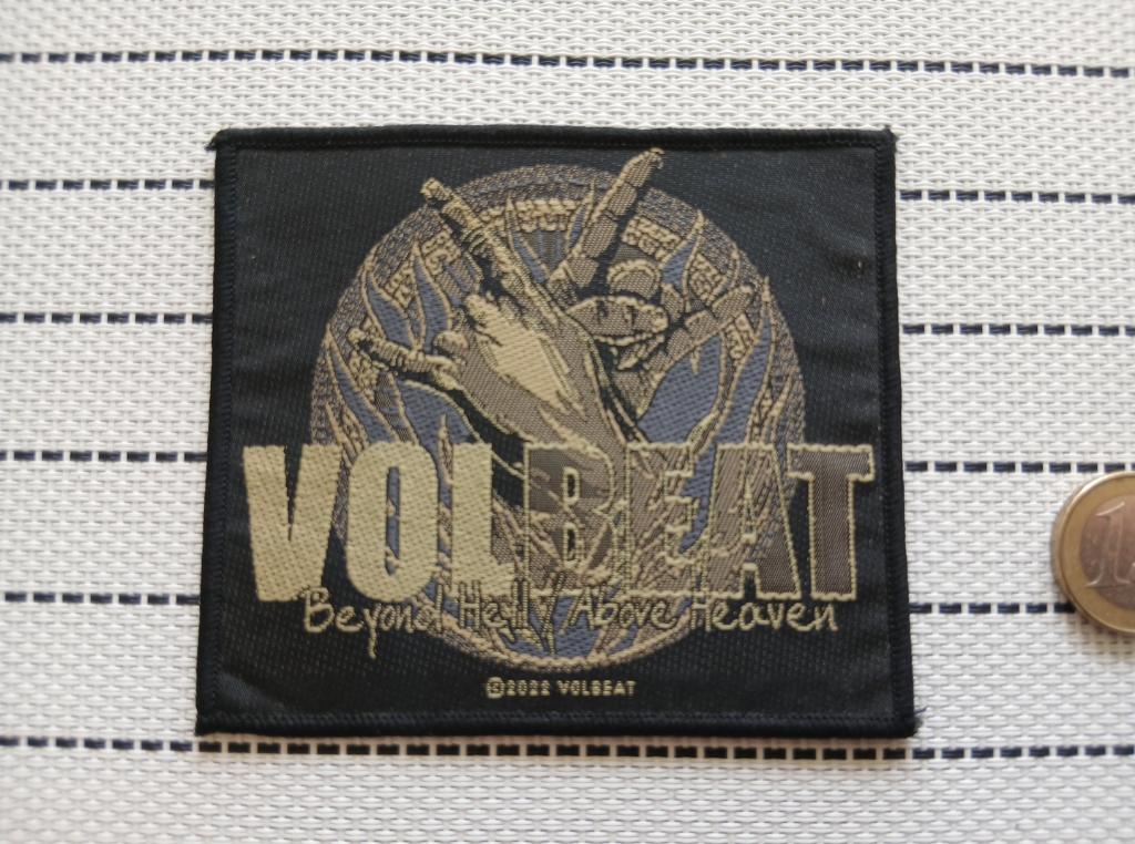 Volbeat zeer  mooie en nieuwe beyond hell patch v129, Verzenden, Nieuw, Kleding