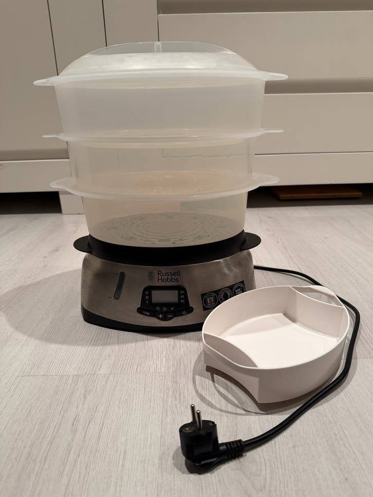 Russell Hobbs Stoomkoker - Zo goed als nieuw! - super staat, Ophalen of Verzenden, Zo goed als nieuw