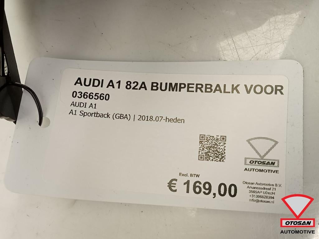 A1 82A Bumperbalk Balk Voor Nieuw! 82A807109, Auto-onderdelen, Voor, AUDI AG, Kundenbetreuung@audi.de, Bumper