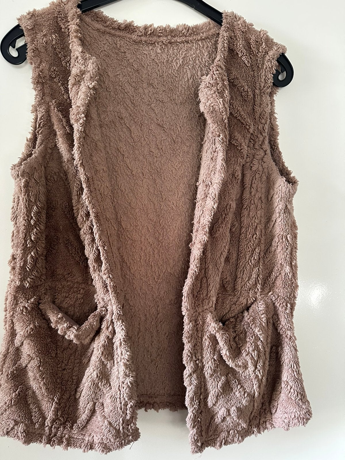 Teddy Gilet maat L, Ophalen of Verzenden, Zo goed als nieuw, Maat 38/40 (M), Beige