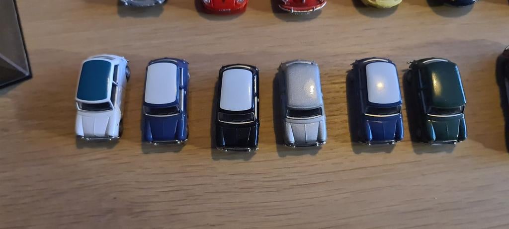 Miniatuur auto's, Ophalen