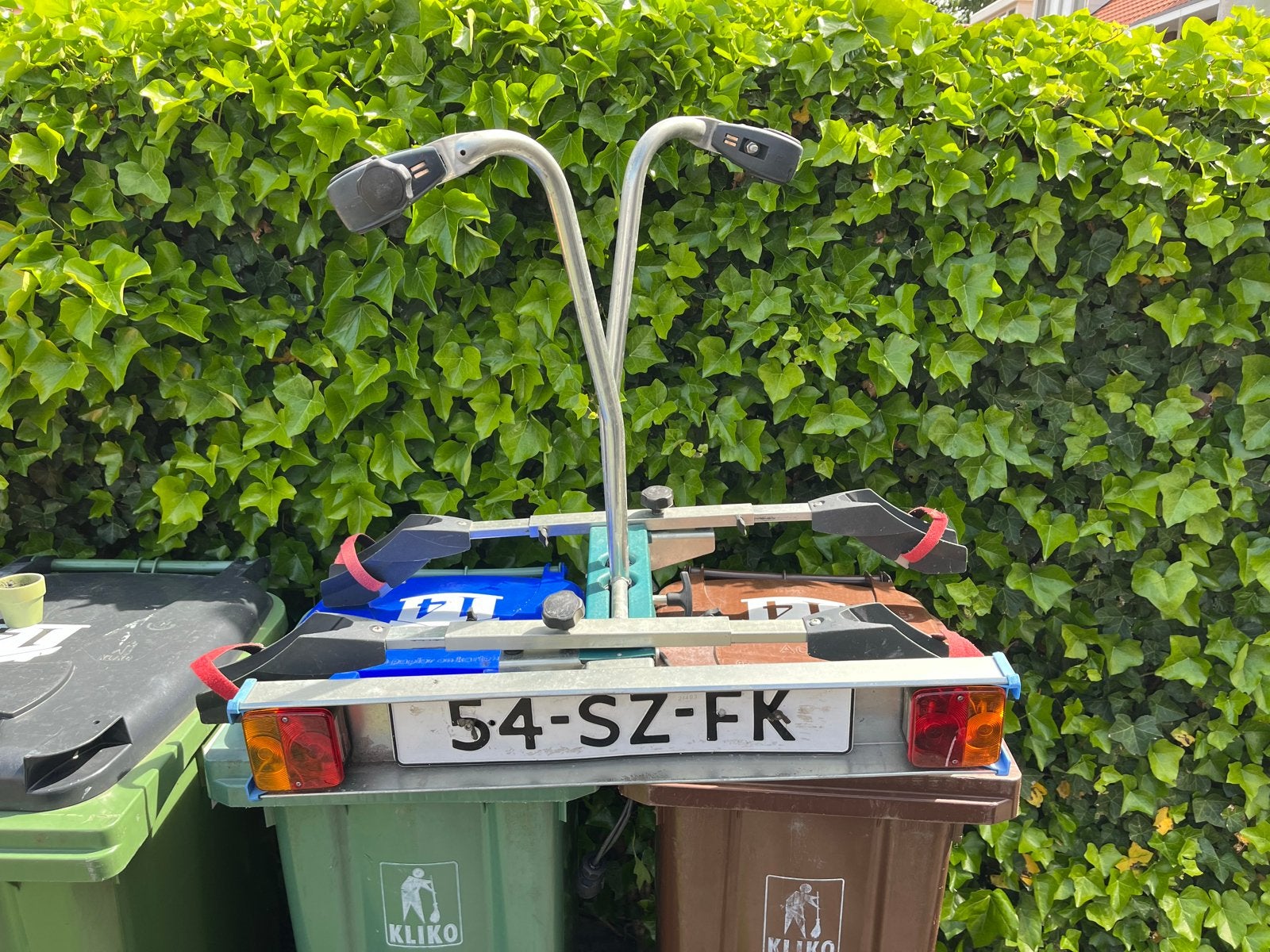 Twinnyload Easy Fietsendrager, Auto diversen, Fietsendragers, Ophalen, 2 fietsen, Gebruikt, Trekhaakdrager