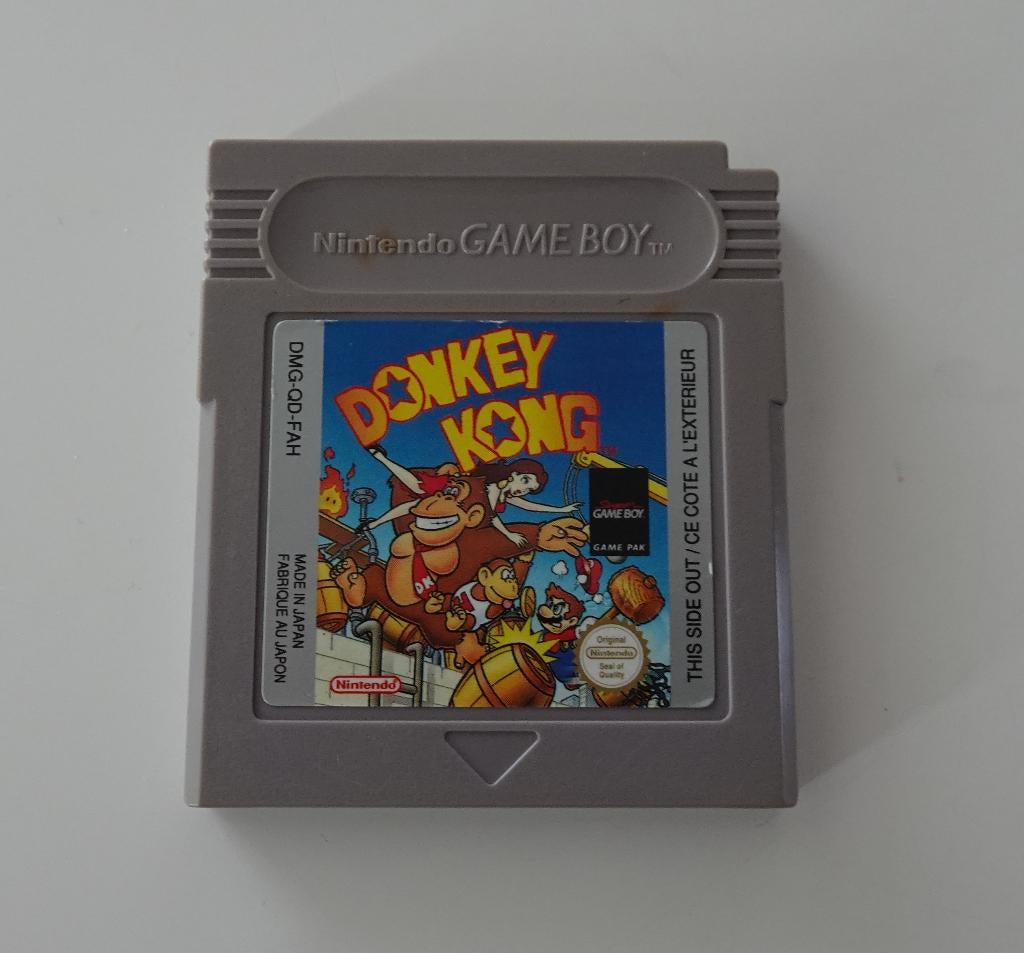 Donkey Kong voor Nintendo Game Boy Classic, Spelcomputers en Games, Games | Nintendo Game Boy, 1 speler, Zo goed als nieuw, Vanaf 3 jaar