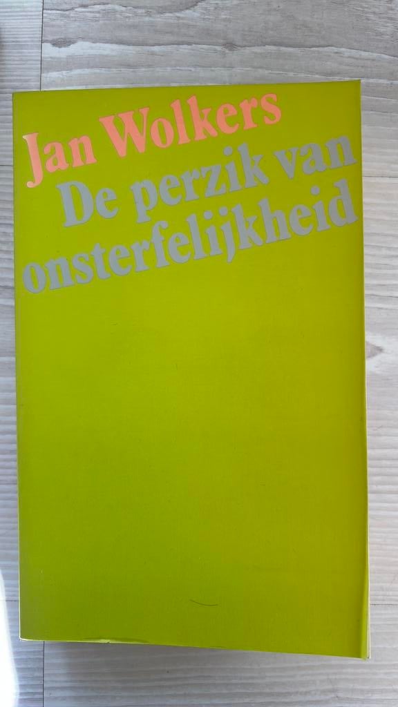 Jan Wolkers De perzik van onsterfelijkheid‼️ gesigneerd ‼️, Ophalen of Verzenden, Zo goed als nieuw