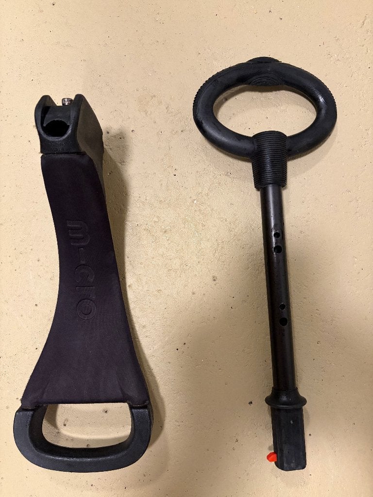 Microstep zitje + O-Bar, Fietsen en Brommers, Steps, Ophalen of Verzenden, Gebruikt, Gewone step, Micro