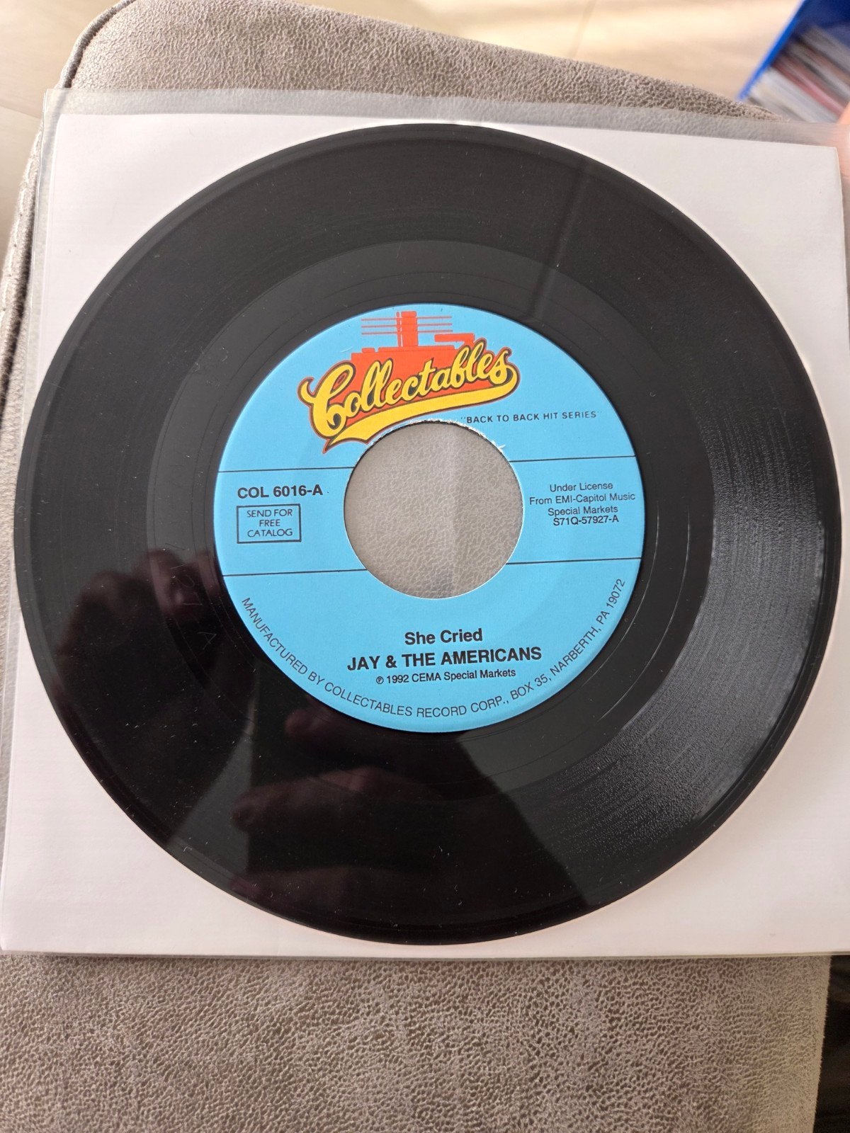 Jay & The Americans - She Cried / Come A Little Bit Closer, Gebruikt, 7 inch, Ophalen of Verzenden, Pop