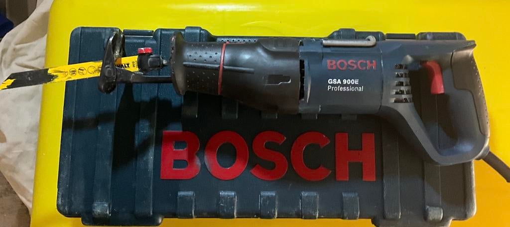 Bosch Professional GSA 900e, Ophalen, Gebruikt