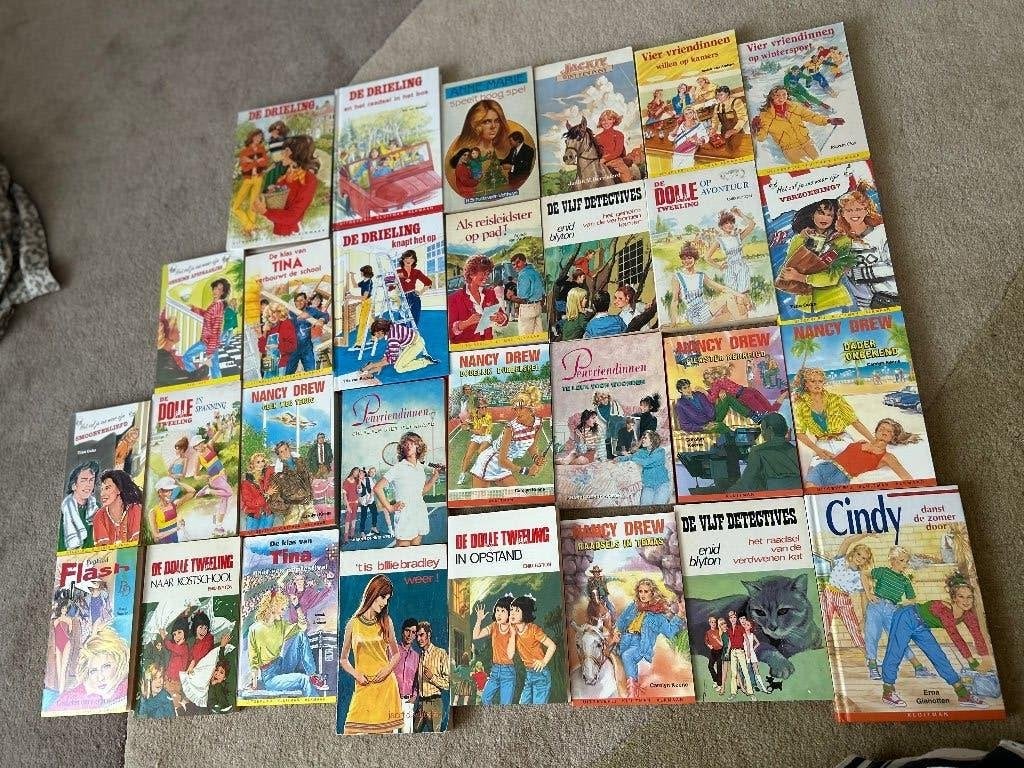 Partij 29 oude jeugdboeken oa Kluitman, Boeken, Ophalen of Verzenden, Gelezen, Kind en Jeugd