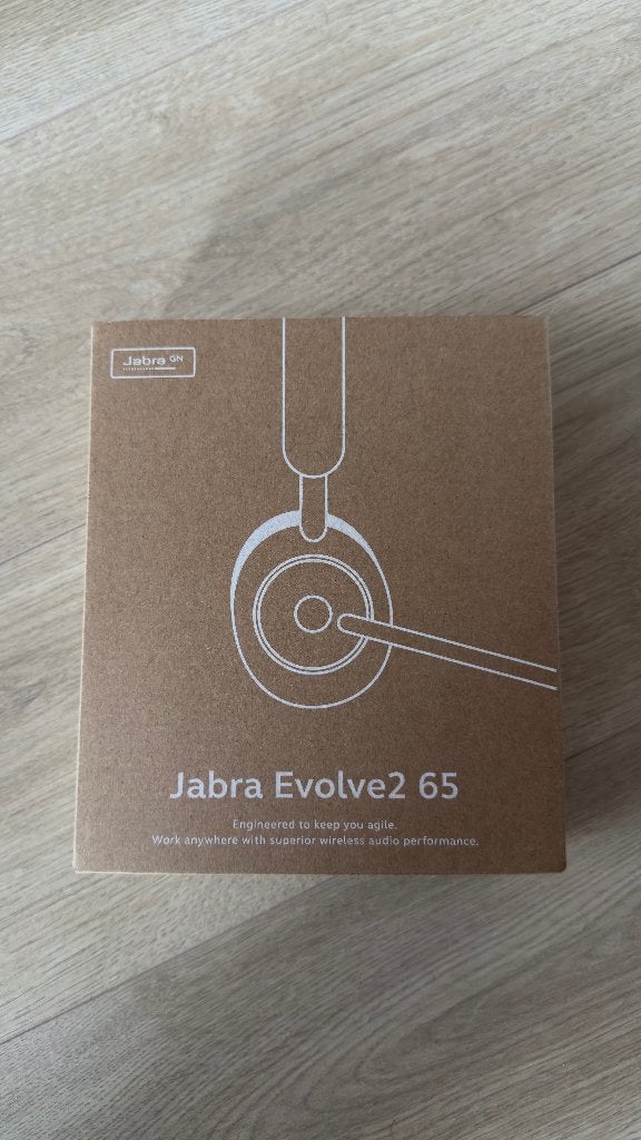 Jabra Evolve2 65 Wireless Headset, Nieuw, On-ear, Ophalen of Verzenden, Draadloos