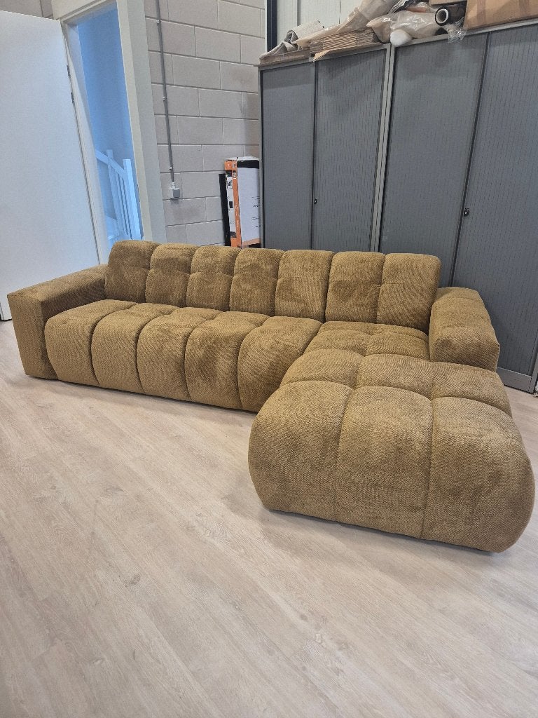 Nieuwe hoekbank van 1.799,- voor 899,- 280x180cm SAMPLE SALE, Huis en Inrichting, Banken | Bankstellen, Ophalen, 250 tot 300 cm