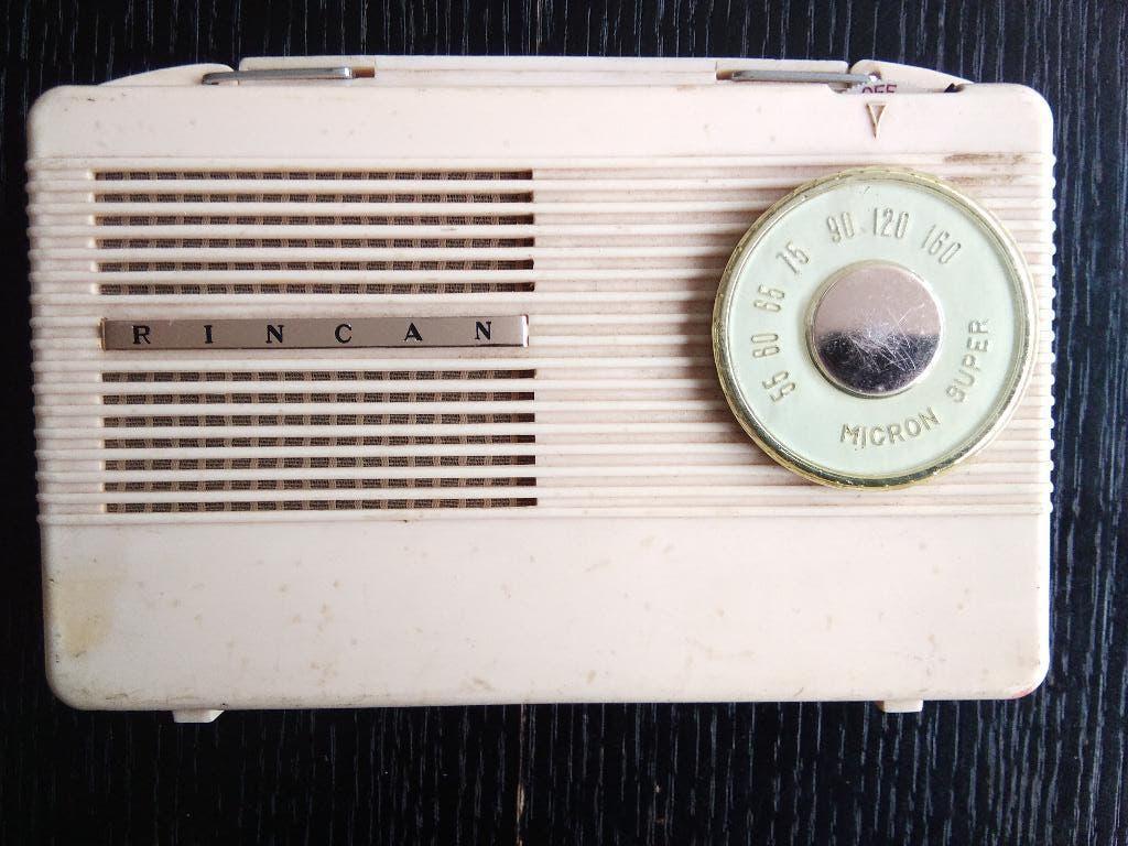 Rincan buizen radio kr 75, Audio, Tv en Foto, Radio's, Ophalen of Verzenden, Gebruikt, Radio