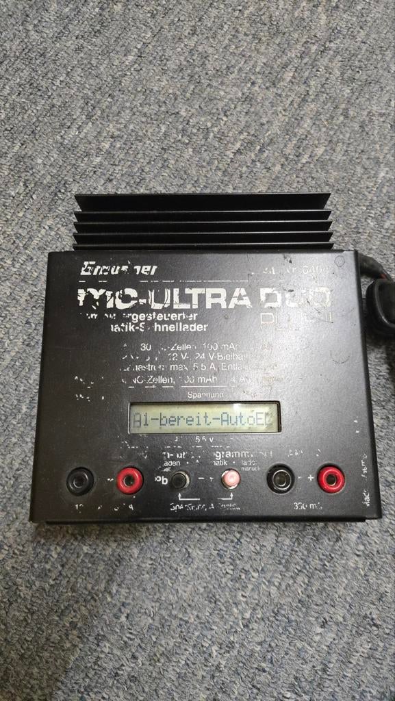Graupner MC ultra duo 2 lader (geen lithium), Ophalen of Verzenden, Gebruikt