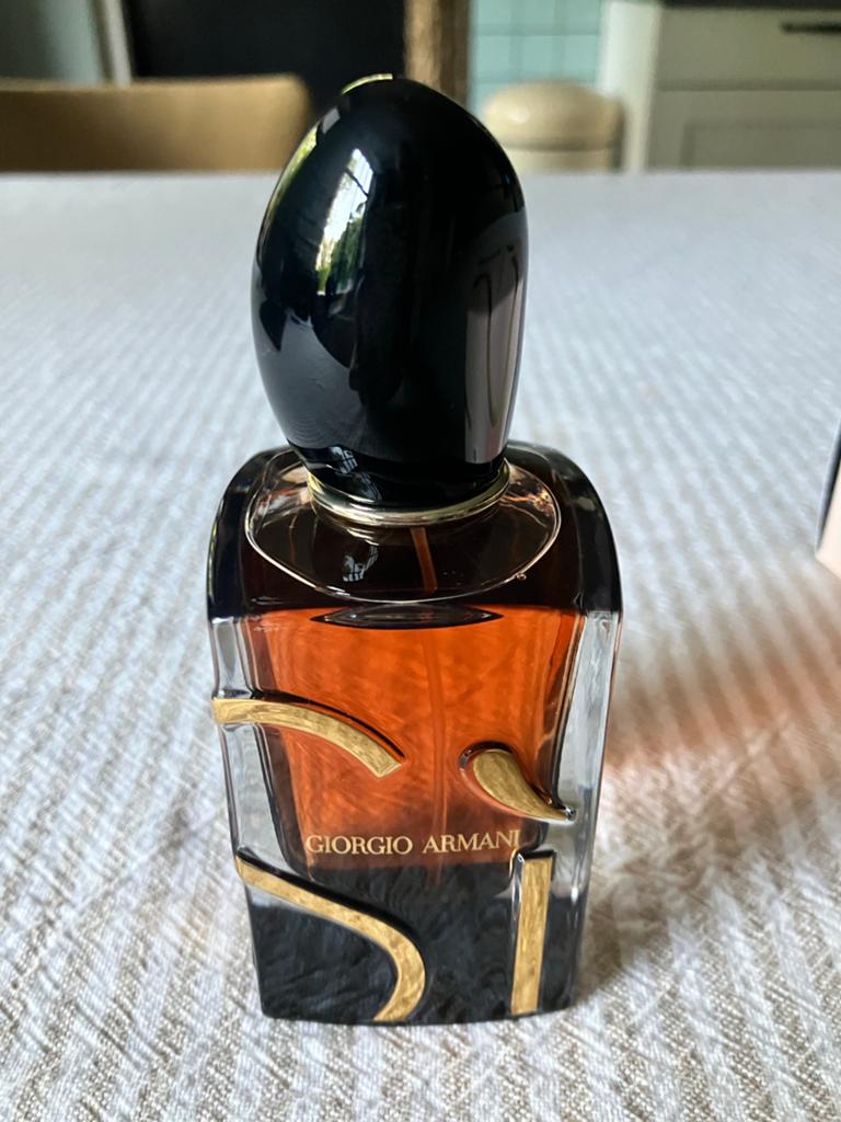 Giorgio Armani Si intense Parfum 50 ml - ZGAN, Ophalen of Verzenden, Zo goed als nieuw