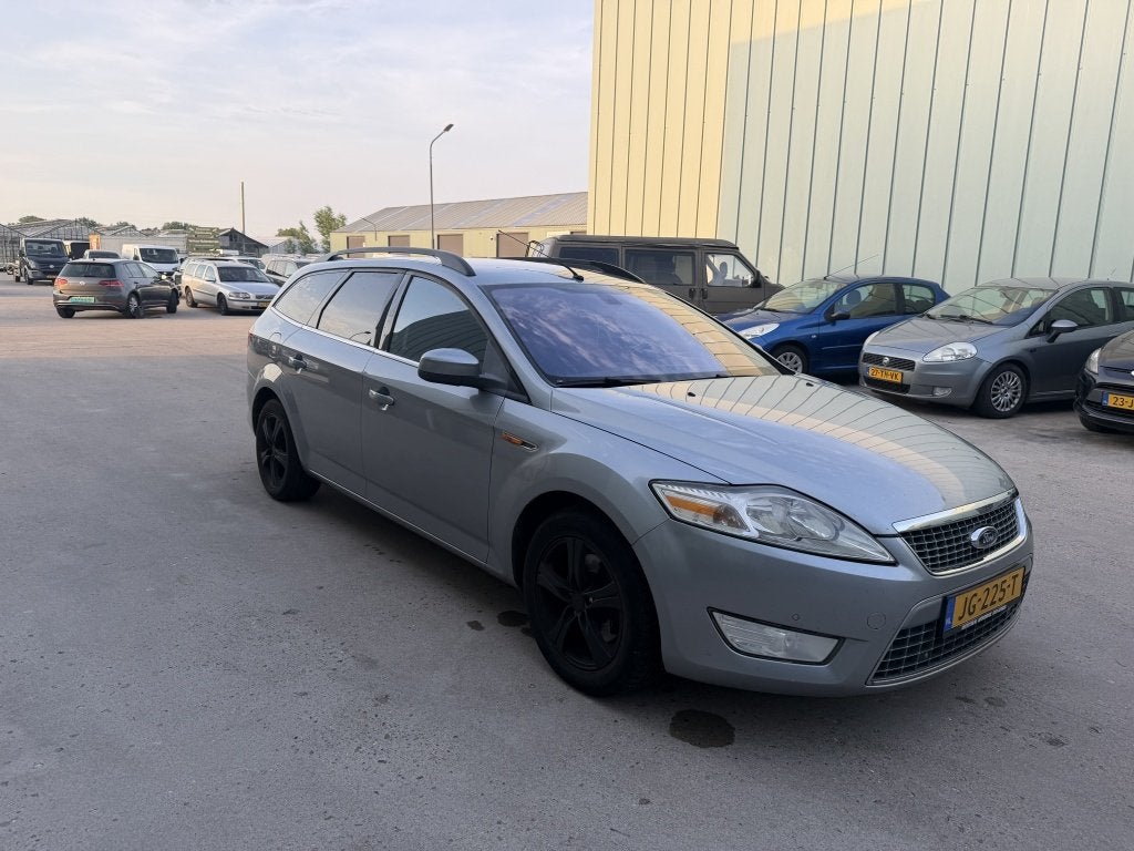 Ford Mondeo Wagon 2.0 TDCi Ghia apk 2027 airco (bj 2009), Stof, Zwart, Mondeo, 1476 kg