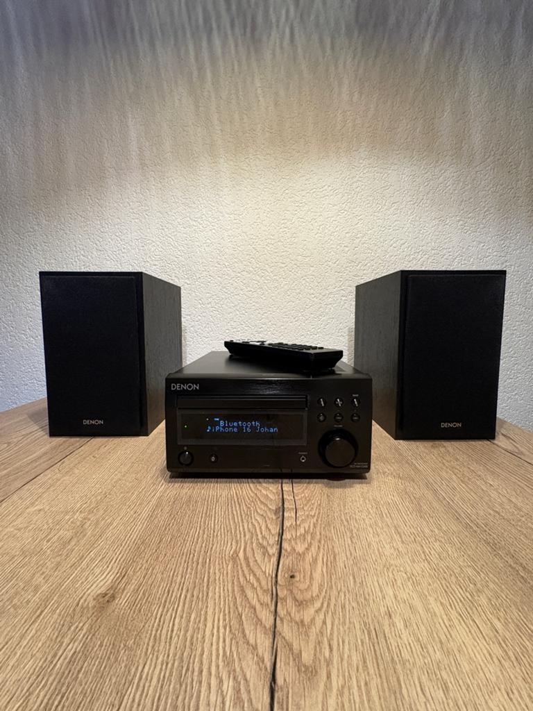 Denon RCD-M41DAB Micro Stereo Set met Bluetooth, Zo goed als nieuw, Microset, Cd-speler, Ophalen