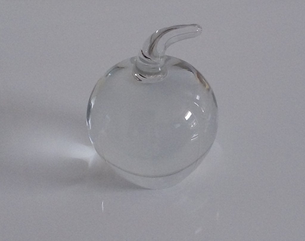Appeltje van helder kristal van Brilliant Kristal Pfeiffer, Ophalen of Verzenden