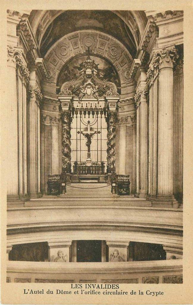 381-474-025 Paris Les Invalides L'Autel du Dome, Verzenden, Voor 1920, Frankrijk