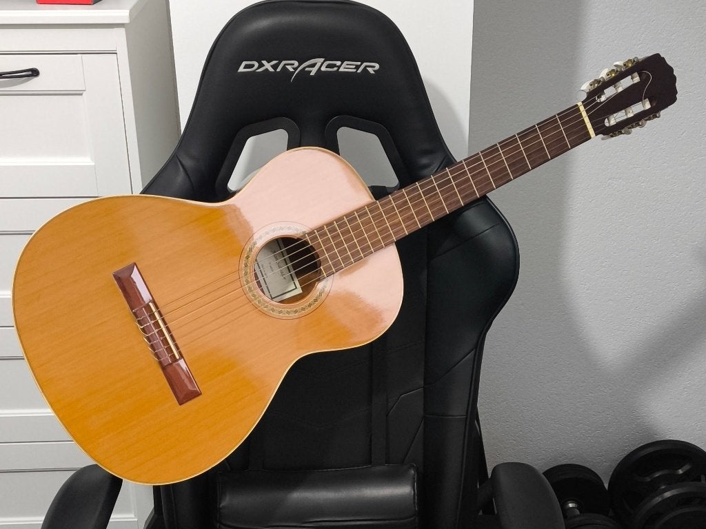 Akoestische Spaanse gitaar Juan Salvador Modelo 6 goed staat, Muziek en Instrumenten, Ophalen, Gebruikt, Klassieke of Spaanse gitaar