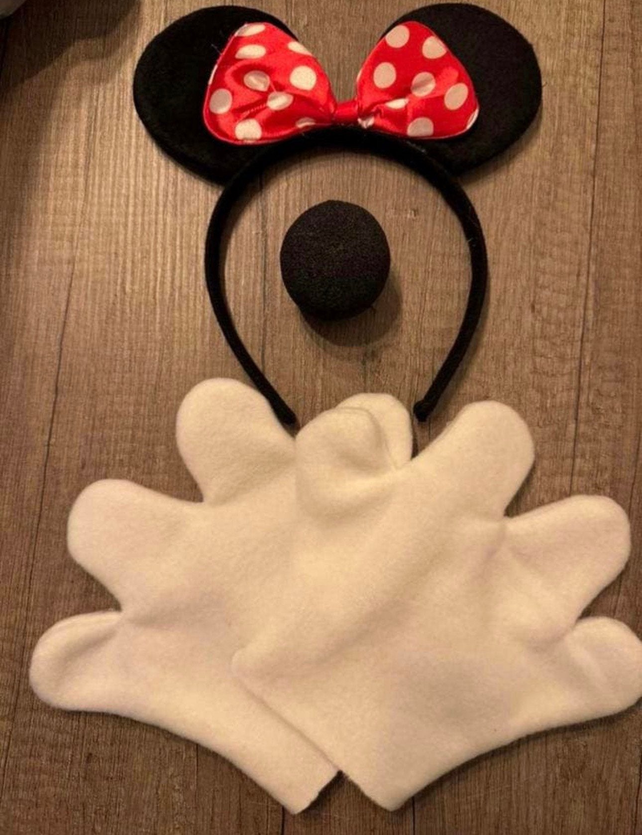 Verkleedset minnie mouse, Ophalen of Verzenden, Mickey Mouse, Nieuw, Kleding of Textiel